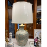 Kutani table lamp with snails