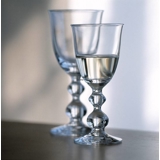 Holmegaard Charlotte Amalie White Wine glass, capacity 13 cl.