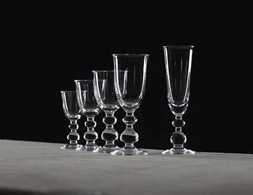 Holmegaard Charlotte Amalie Hvidvinsglas, indhold 13 cl.