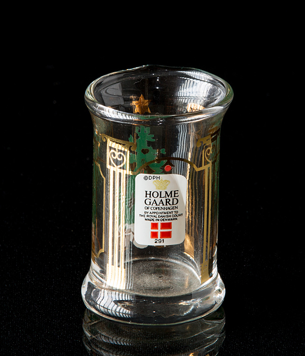 Holmegaard Christmas Juledramglas 1991, 2 stk