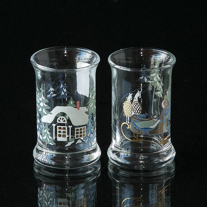 Holmegaard Christmas Juledramglas 1998 2 stk