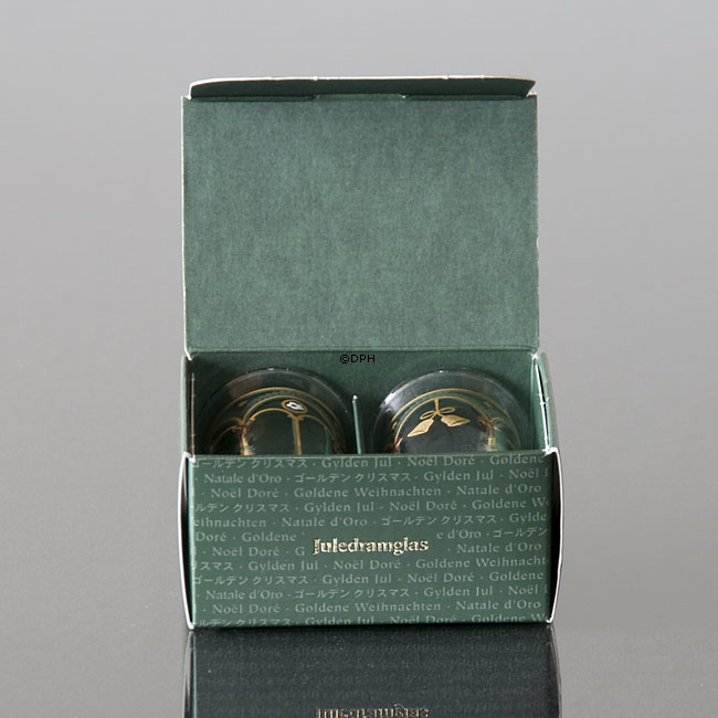 Holmegaard Christmas Juledramglas 2001, 2 stk