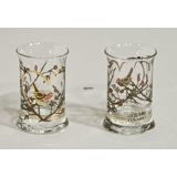 Holmegaard Juledramglas 2004, 2 stk