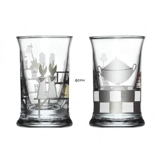 Juledramglas 2008, 2 stk. Holmegaard Christmas