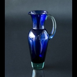 Holmegaard Harlekin Jug, blue