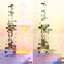 Holmegaard Klukflaske Stor 28 cm gammel