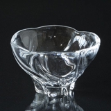 Holmegaard Breeze bowl, clear, large