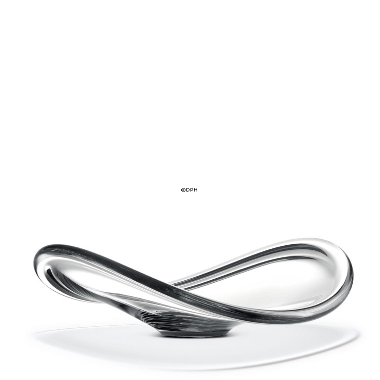 Holmegaard Selandia fad, klar, stor