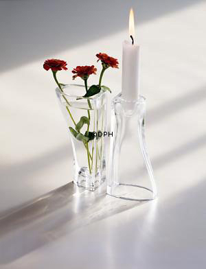Holmegaard Balance stage/vase, 2 stk