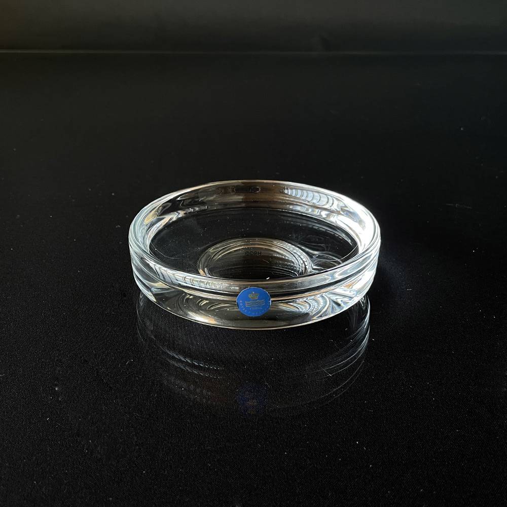 Holmegaard Apollo fad, klar, lille