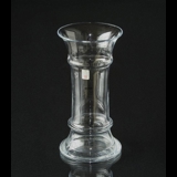 Holmegaard MB vase, klar, mellem