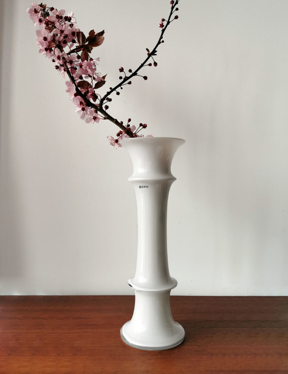 Holmegaard MB vase stor, opal