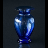 Holmegaard Amfora Vase blau, Medium