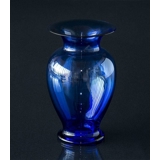 Holmegaard Amfora Vase blau, Medium