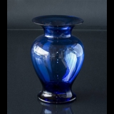 Holmegaard Amfora vase, blå, stor