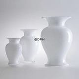 Holmegaard Amfora vase, opal, mellem