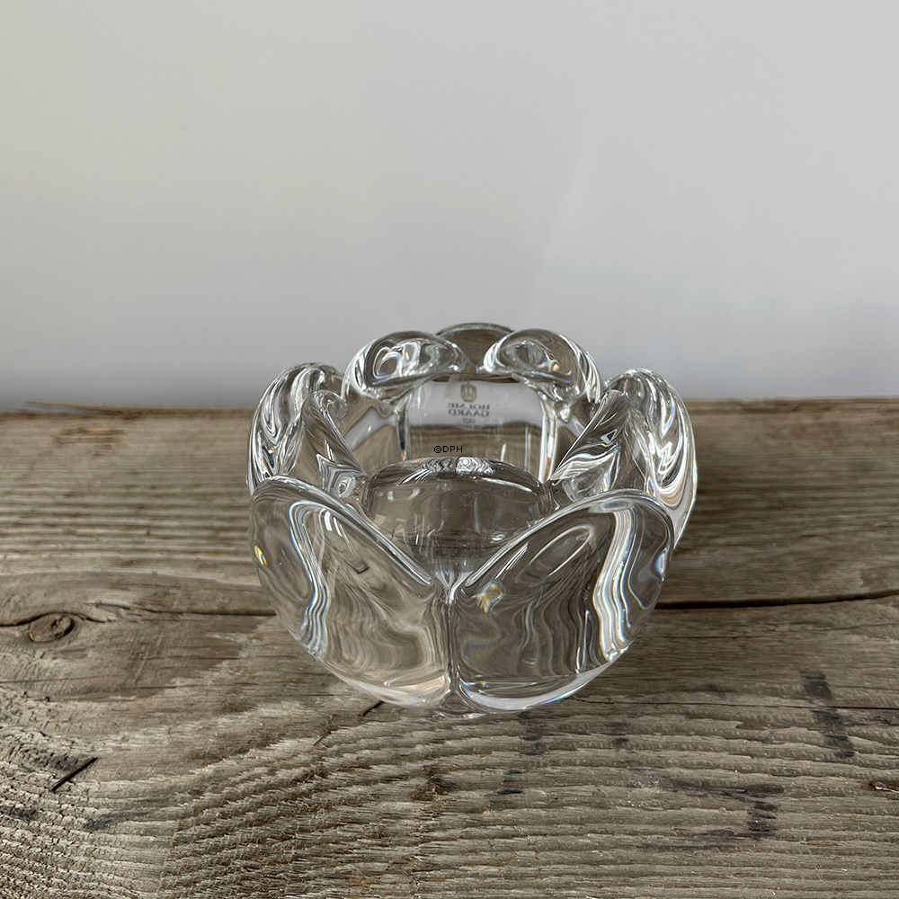 Holmegaard Lotus fyrfadsstage, lille.