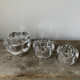 Holmegaard Lotus fyrfadsstage, stor.