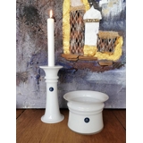 Holmegaard Harmony lysestage, opal, stor