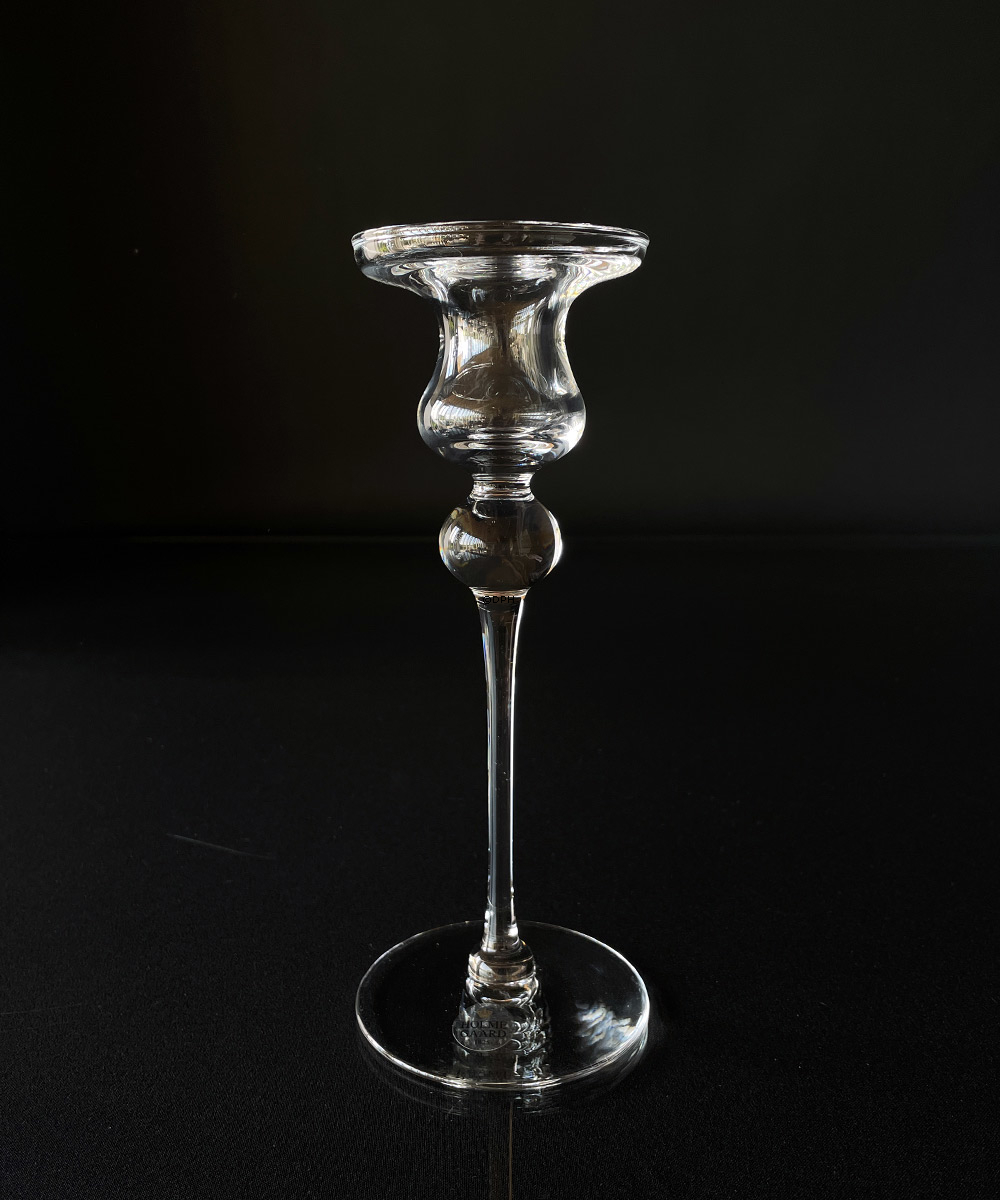 Holmegaard Cassiopeia lysestage, klar, lille