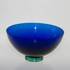 Holmegaard Harlekin skål, blå, stor | Nr. 4342569 | DPH Trading