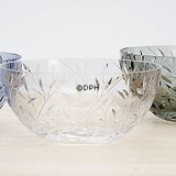 Holmegaard Leaves bowl, clear