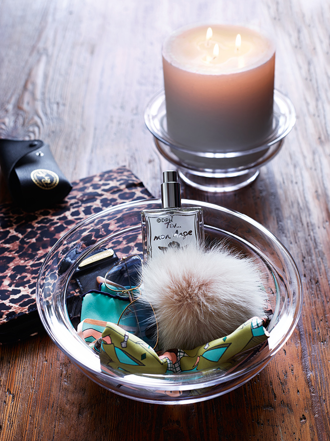 Holmegaard Old English blomsterskål, stor