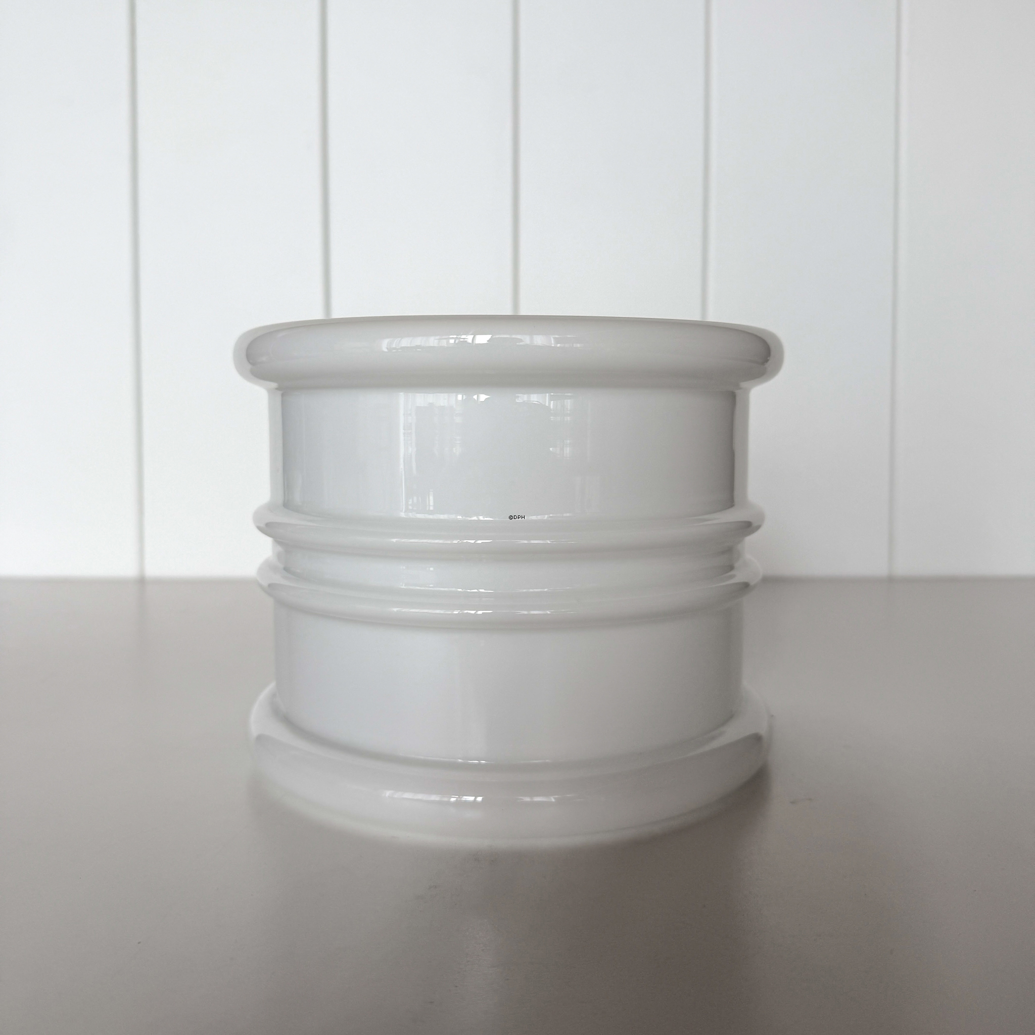 Holmegaard APOTEKER urtepotteskjuler, opal, x-stor