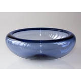 Holmegaard Provence bowl, sapphire blue, extra large