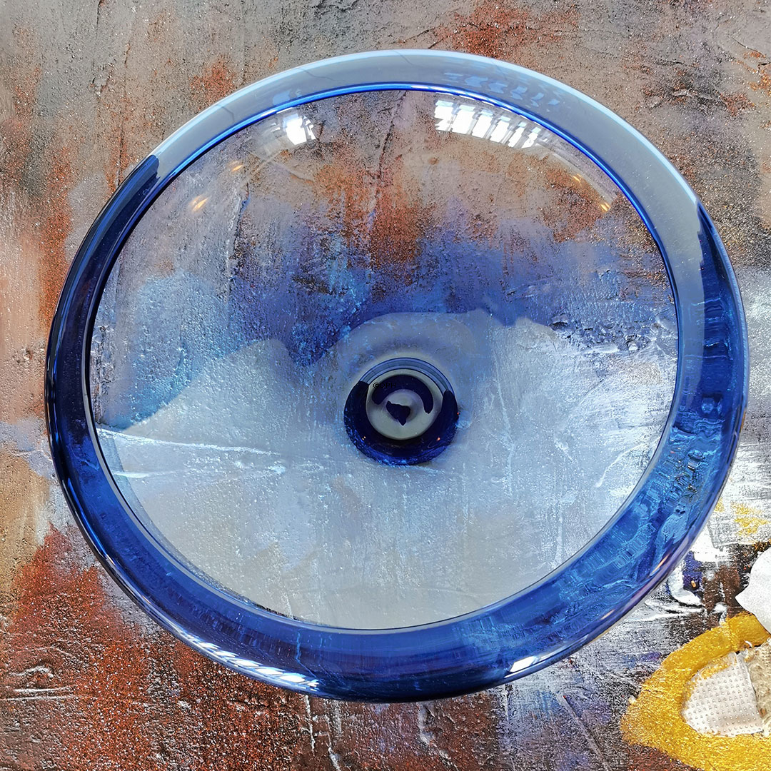 Holmegaard Provence skål, safirblå, mega