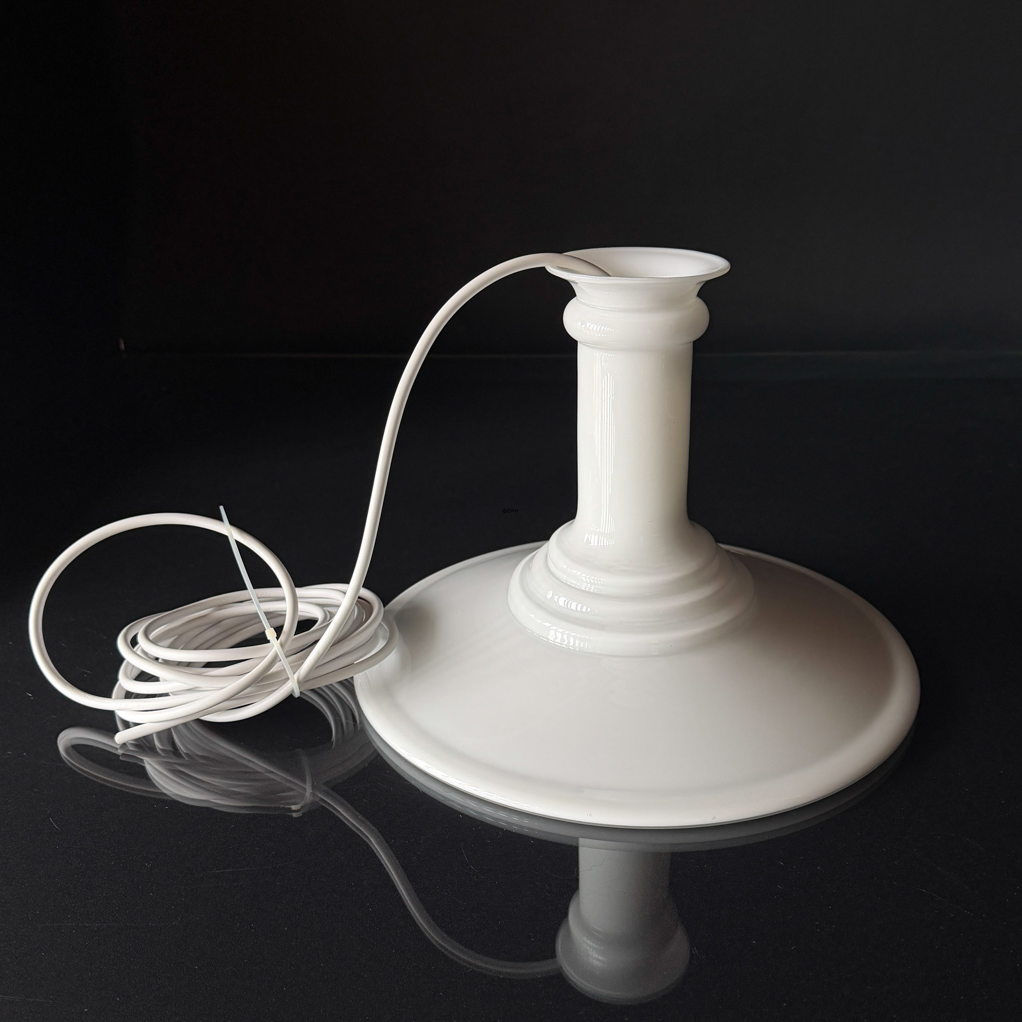 Holmegaard Mythos Pendel 350 - Opal Hvid, (Brugt)