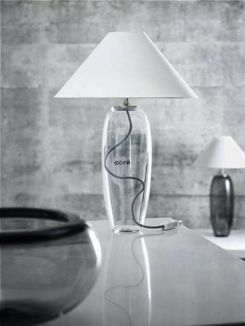 Holmegaard Grace Bordlampe, klar - Udgået af produktion