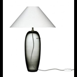 Holmegaard Grace Glass Table Lamp, smoke - Discontinued