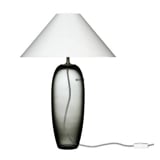 Holmegaard Grace Glass Table Lamp, smoke - Discontinued