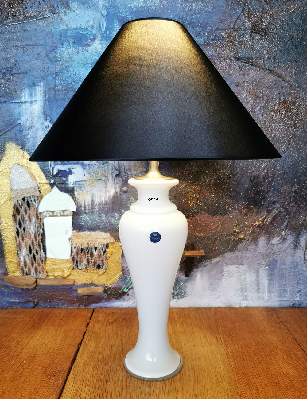 Holmegaard Napoli Bordlampe, Opal - Udgået af produktion