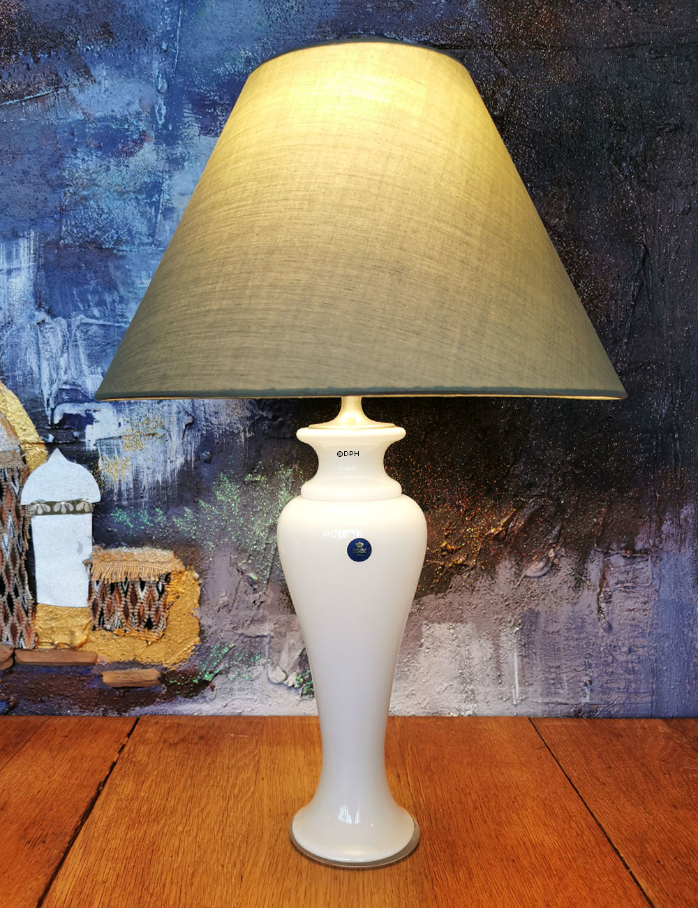 Holmegaard Napoli Bordlampe, Opal - Udgået af produktion