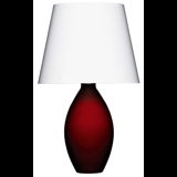 Holmegaard Cocoon (Base) Table lamp, red, large - Discontinued