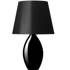 Holmegaard Cocoon (Base) Bordlampe, sort, stor - Udgået af produktion 