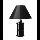 Holmegaard Apoteker Bordlampe, sort Lille - Udgået af produktion
