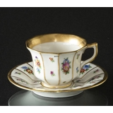 Royal Copenhagen Henriette dukkekop med underkop (Miniature)