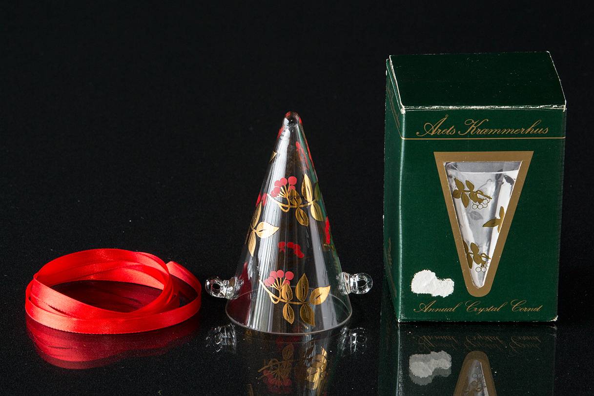 Årets glasklokke 1994 Kræmmerhus. Holmegaard Christmas