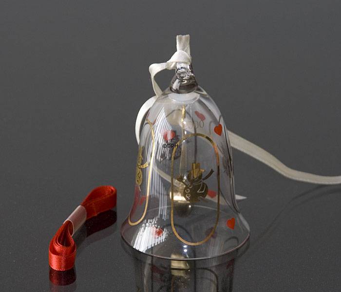 Årets glasklokke 2000, Snemand. Holmegaard Christmas