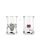 Dram glass 2015 Holmegaard Christmas 2 pcs.