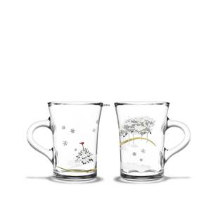 Jule hot drink glas 2017, 2 stk. Holmegaard Christmas | År 2017 | Nr. 4800367 | DPH Trading