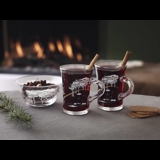 Christmas hot drink glasses 2017, 2 pcs., Holmegaard Christmas