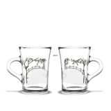 Jule hot drink glas 2018, 2 stk. Holmegaard Christmas