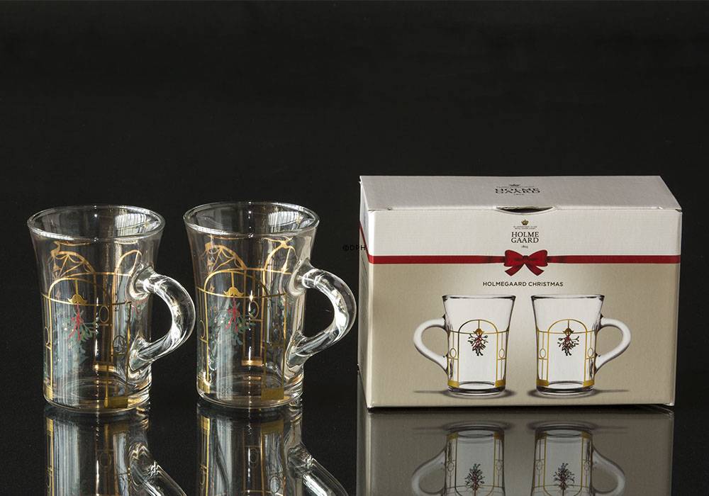 Jule hot drink glas 2020, 2 stk. Holmegaard Christmas