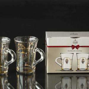 Jule hot drink glas 2020, 2 stk. Holmegaard Christmas | År 2020 | Nr. 4800440 | DPH Trading