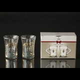 Jule hot drink glas 2020, 2 stk. Holmegaard Christmas
