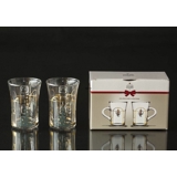 Christmas hot drink glasses 2020, 2 pcs., Holmegaard Christmas